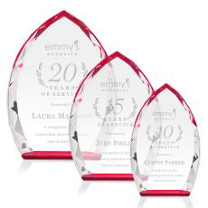 Wilton Red Peaks Crystal Award - Crystal Awards