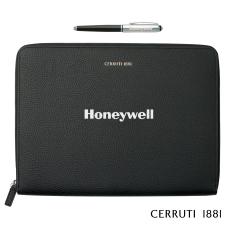 Cerruti 1881 Miles Fountain Pen & Hamilton A4 Folder Set - Pen Sets