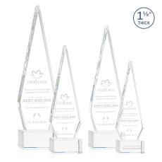 Springfield Clear on Hancock Base Diamond Crystal Award - Awards and Trophies