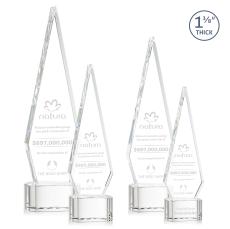 Springfield Clear on Paragon Base Diamond Crystal Award - Awards and Trophies