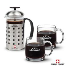 Swiss Force Coffee Press & Nordic Mug Set - Housewares