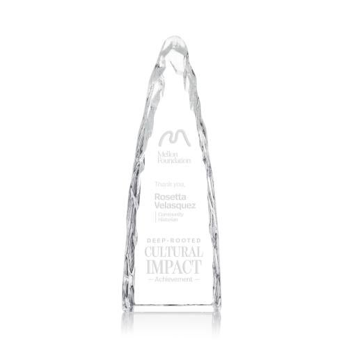 Awards and Trophies - Crystal Awards - Goderich Iceberg Peaks Crystal Award