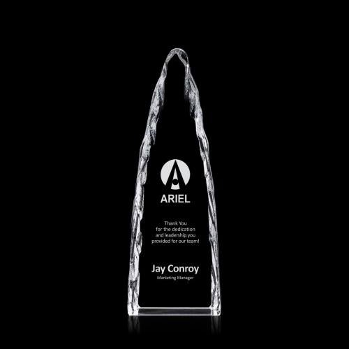 Awards and Trophies - Crystal Awards - Goderich Iceberg Towers Crystal Award