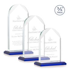 Blake Blue Peaks Crystal Award - Awards and Trophies