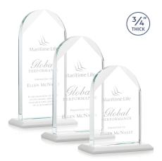 Blake White Peaks Crystal Award - Awards and Trophies
