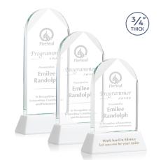 Blake White on Newhaven Peaks Crystal Award - Awards and Trophies