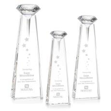Alicia Gemstone Optical/Diamond Towers Crystal Award - Crystal Awards