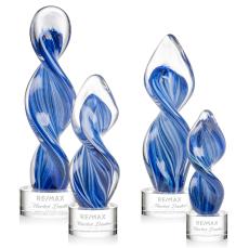 Bonavista Clear on Marvel Base Unique Glass Award - Glass Awards