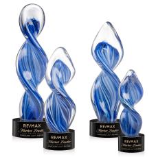 Bonavista Black on Marvel Base Unique Glass Award - Glass Awards