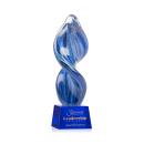 Bonavista Blue on Robson Base Unique Glass Award