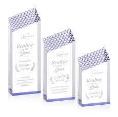 Paluzzi Blue Peaks Acrylic Award - Awards and Trophies