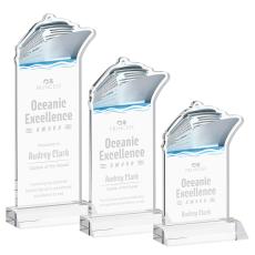 Voyager Clear Unique Crystal Award - Crystal Awards