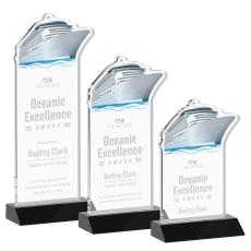 Voyager Black Unique Crystal Award - Awards and Trophies