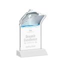 Voyager White Unique Crystal Award