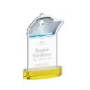 Voyager Gold on Alberton Base Unique Crystal Award