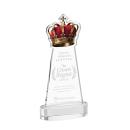 Crown Clear on Alberton Base Unique Crystal Award