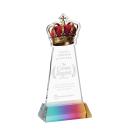 Crown Prismatic on Hartford Base Unique Crystal Award