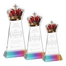 Crown Prismatic on Hartford Base Unique Crystal Award