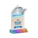 Voyager Full Color Prismatic Unique Crystal Award