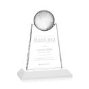 Netherford White Globe Crystal Award