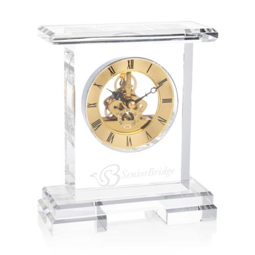 Corporate Gifts - Clocks - Todmorden Clock - Gold