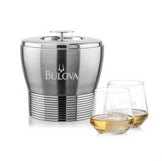Genoa Ice Bucket & Tucson On-the-Rocks Set - Barware