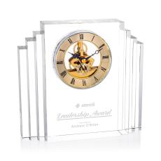 Desford Clock - Gold - Corporate Gifts