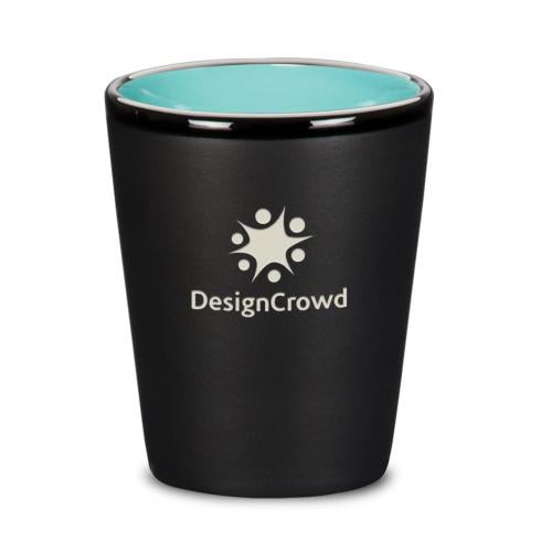 Corporate Gifts - Barware - Shot Glasses - Balmes Ceramic Shot - Deep Etch