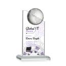 Arden Full Color  Optical Globe Crystal Award