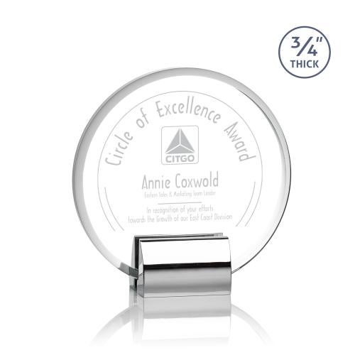 Awards and Trophies - Crystal Awards - Sutherland Circle Crystal Award