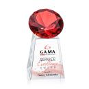 Celestina Full Color Ruby Crystal Award