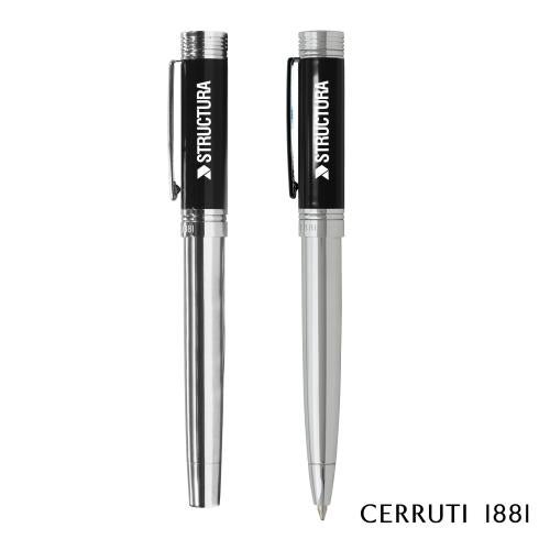 Promotional Products - Writing Instruments - Pen Sets - Cerruti 1881&reg; Zoom Classic Ballpoint Pen & Fountain Pen Set