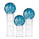 Addison Globe on Dakota Base Glass Award