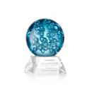 Addison Clear on Sheffield Base Globe Glass Award