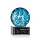 Addison Black on Hancock Base Globe Glass Award