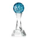 Addison Clear on Langport Base Globe Glass Award