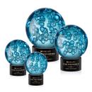 Addison Black on Marvel Base Globe Glass Award