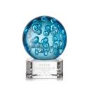 Addison Clear on Paragon Base Globe Glass Award