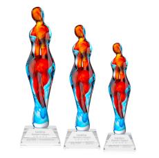 Venus Clear on Sheffield Base Glass Award - Glass Awards