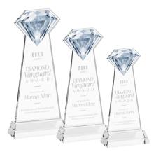 Gemstone Clear on Hartford Base Crystal Award - Crystal Awards