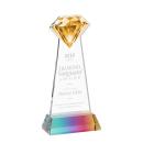 Gemstone Prismatic on Hartford Base Crystal Award