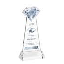 Gemstone Full Color Clear on Hartford Base Crystal Award