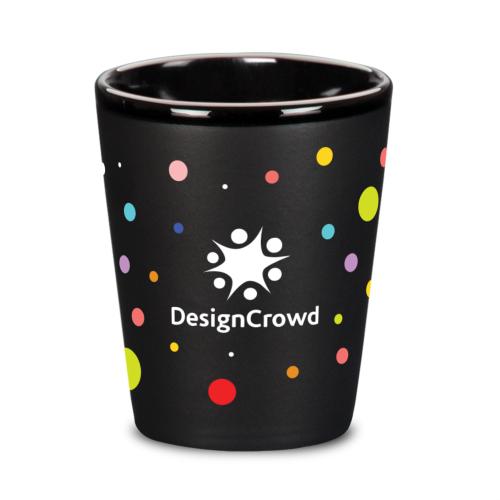 Corporate Gifts - Barware - Shot Glasses - Balmes Ceramic Shot -  Full Color