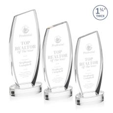Colorado Clear on Base Peaks Crystal Award - Awards and Trophies