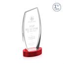 Colorado Red on Base Peaks Crystal Award