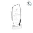 Colorado White on Base Peaks Crystal Award
