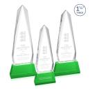 Cheswick Green on Entwhistle Base Obelisk Crystal Award