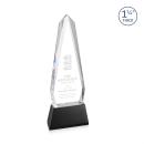 Cheswick Black on Entwhistle Base Obelisk Crystal Award