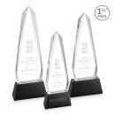 Cheswick Black on Entwhistle Base Obelisk Crystal Award