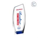 Colorado Full Color Blue Peaks Crystal Award